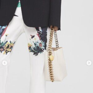 NEW Stella McCartney Frayme Tote bag in White